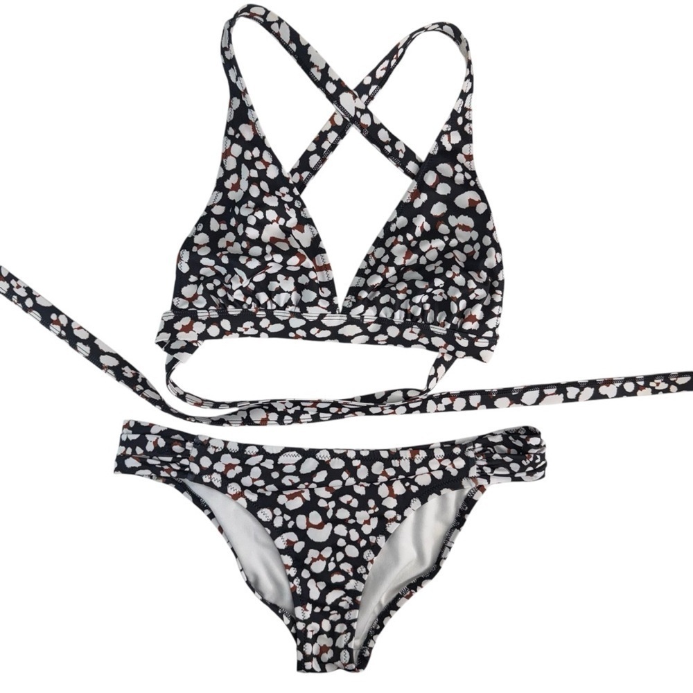 Jessica Simpson Animal Print Bikini SET Size S
